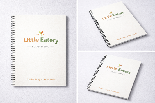 Wiro Bind Custom Menu Cards for Restaurants & Cafés