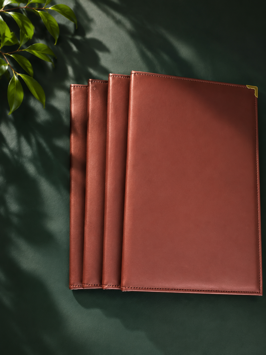 Affordable Leather Menu Card Holder for Restaurants