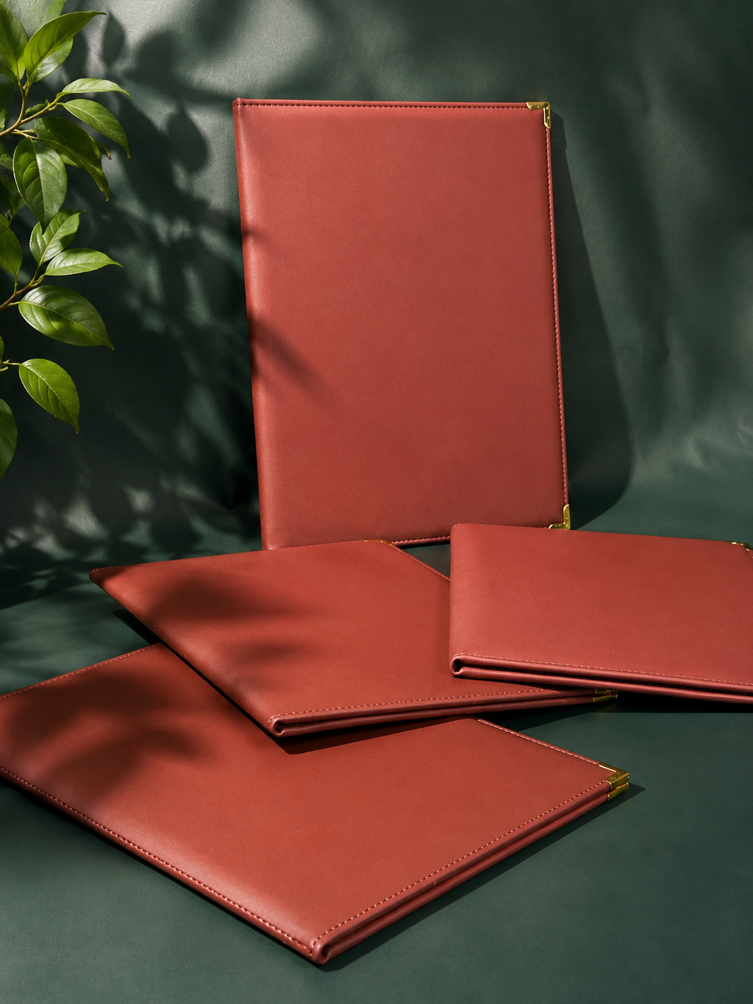 Affordable Leather Menu Card Holder for Restaurants
