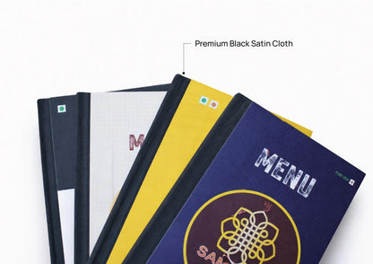 Premium Booklet Menu Card for Restaurant Menu