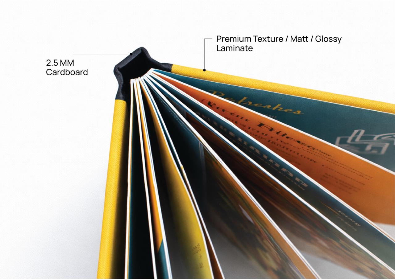 Premium Booklet Menu Card for Restaurant Menu