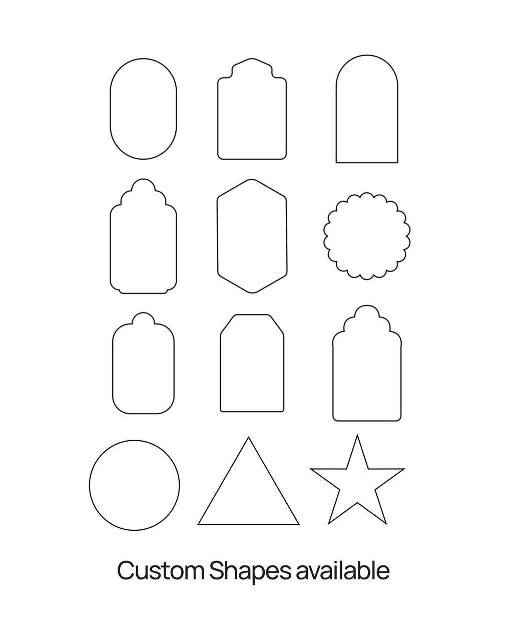 Restaurant Custom Sticker Printing
