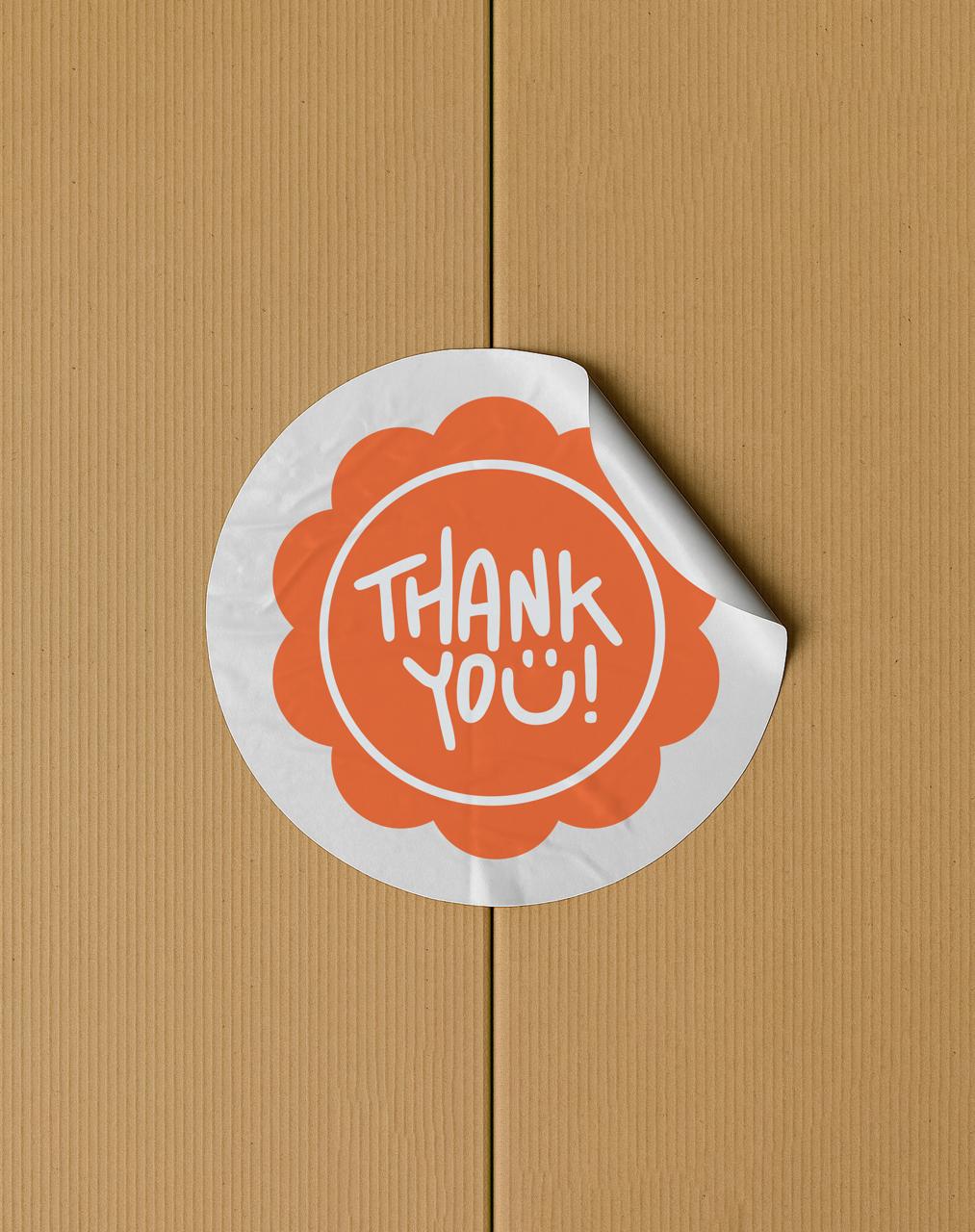Restaurant Custom Sticker Printing