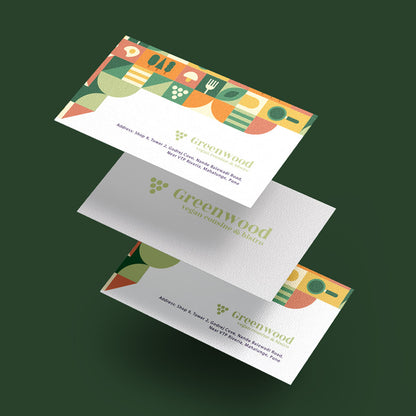 Restaurant Visiting Card Printing & Design | Hotel, Cafe & Food Business Cards