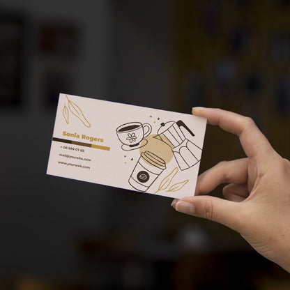 Restaurant Visiting Card Printing & Design | Hotel, Cafe & Food Business Cards